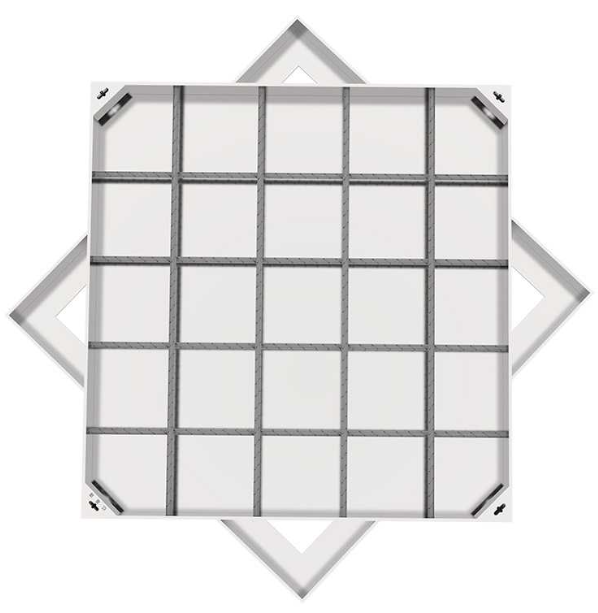 廊坊不锈钢方井展示